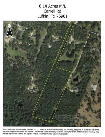 R97410 Carrell Road, Lufkin, TX 75901