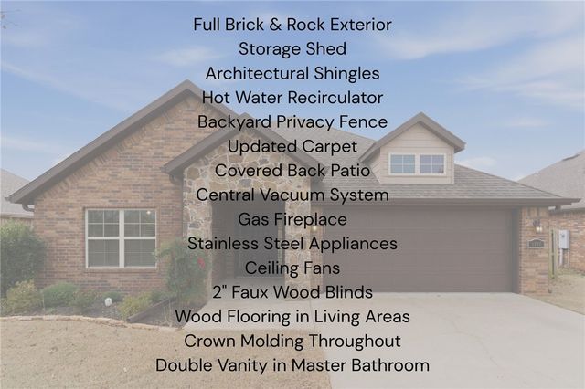 3707 Town Vu Road, Bentonville, AR 72712