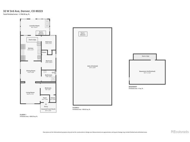 32 W 3rd Ave, Denver, CO 80223
