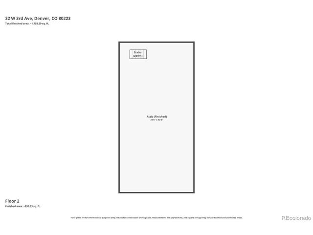 32 W 3rd Ave, Denver, CO 80223