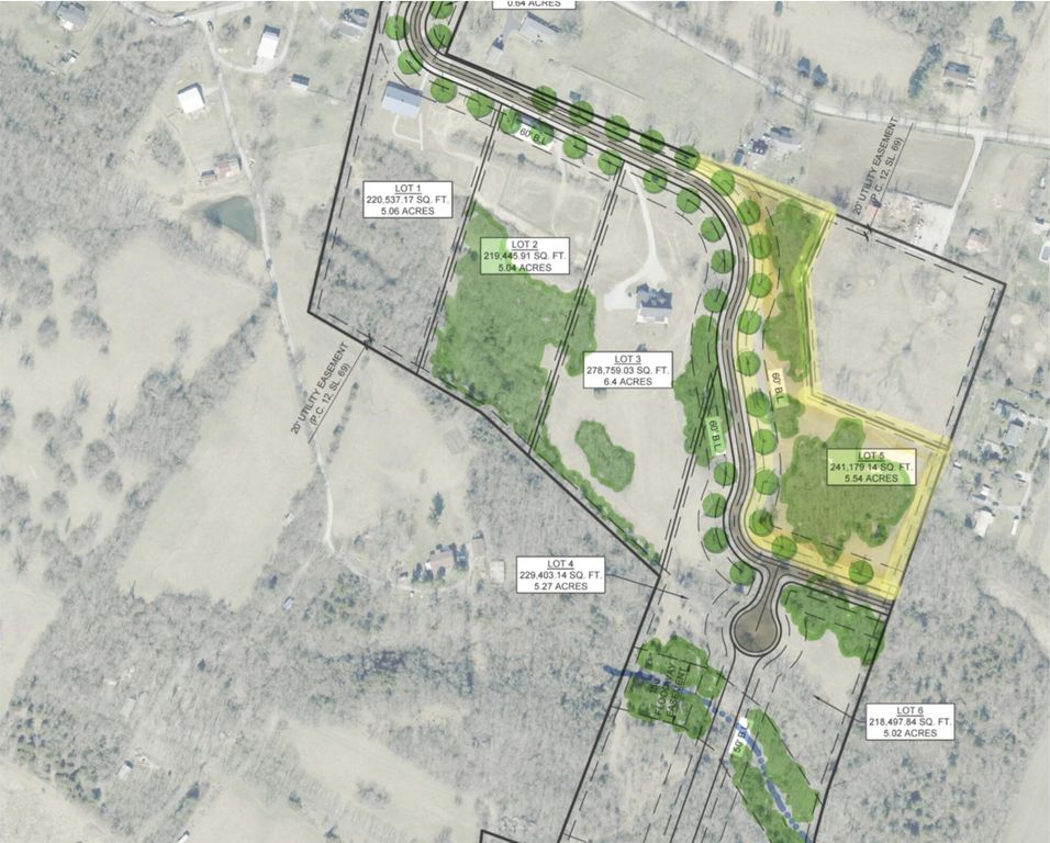 1390 Groggins Ferry Road , Lot 5, Nicholasville, KY 40356