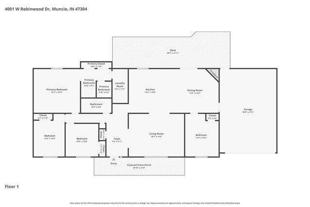 4001 W Robinwood Drive, Muncie, IN 47304