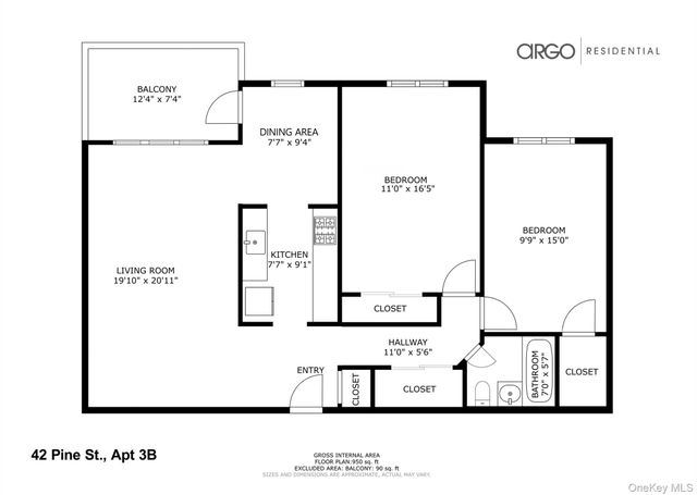 42 Pine Street 3B, Yonkers, NY 10701