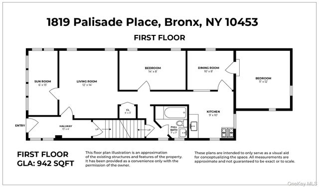 1819 Palisade Place, Bronx, NY 10453