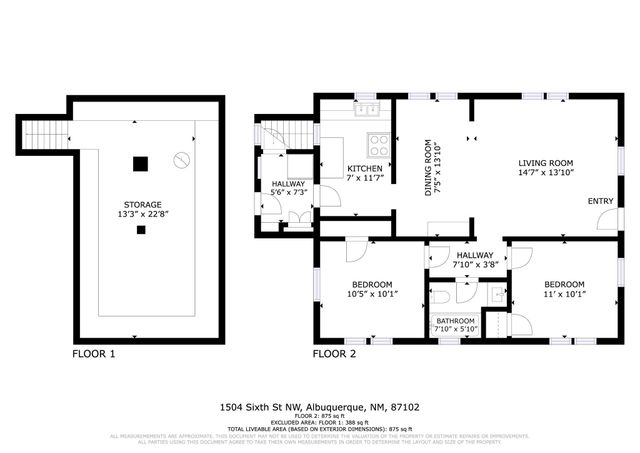 1504 6th Street NW, Albuquerque, NM 87102