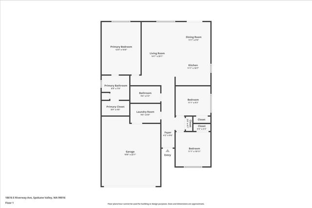 18616 E Riverway Ave, Spokane Valley, WA 99016