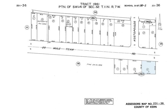 0 Twenty Mule Team Rd, Boron, CA 93516