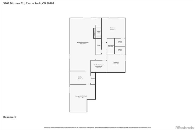 5168 Ditmars Trail, Castle Rock, CO 80104