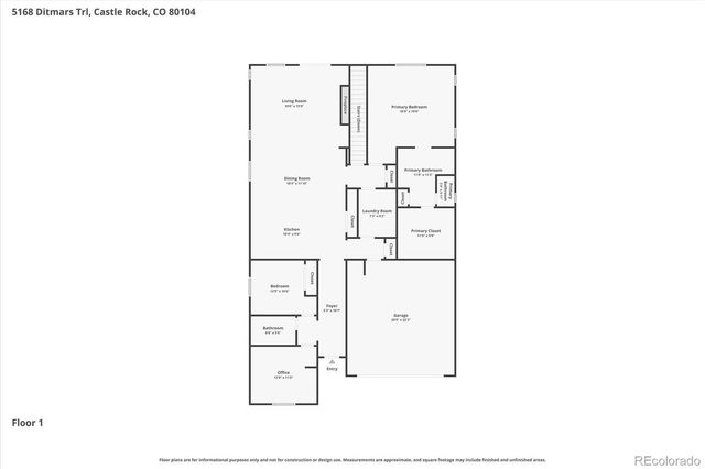 5168 Ditmars Trail, Castle Rock, CO 80104
