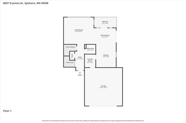 8607 N James Dr, Spokane, WA 99208
