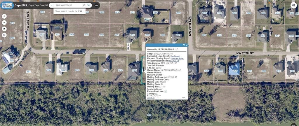 2910 NW 25th ST, CAPE CORAL, FL 33993 — exterior