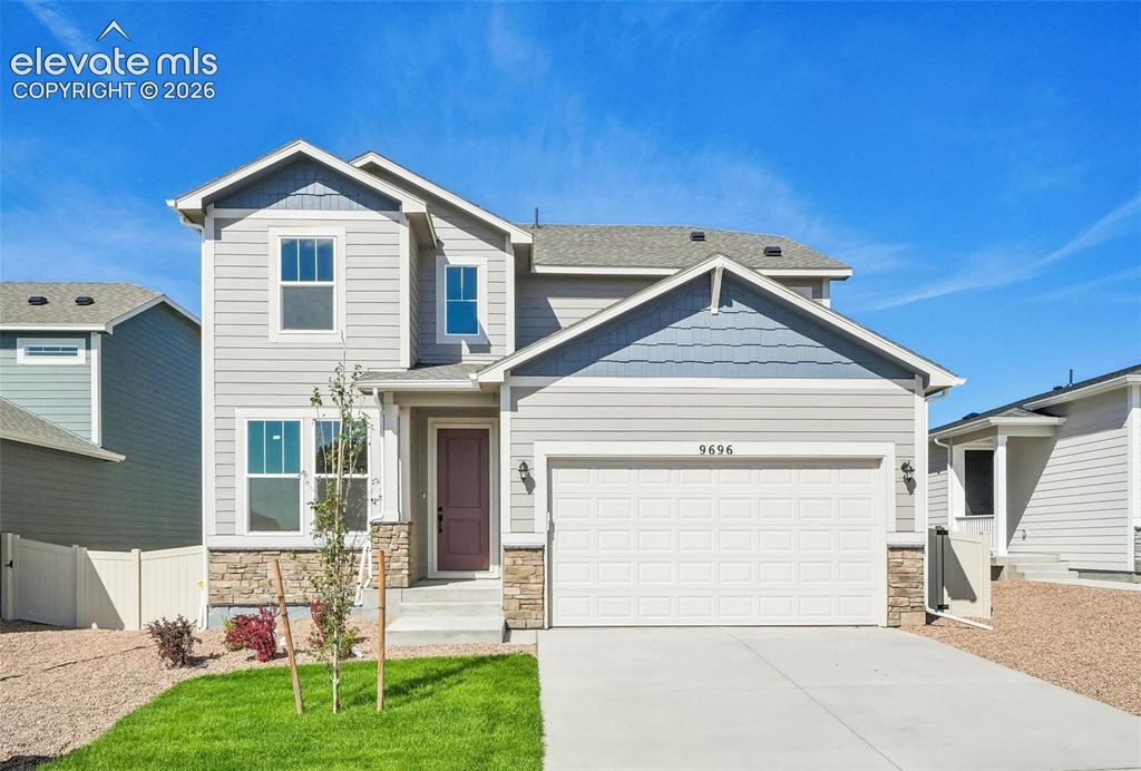 9696 Blaurock Drive, Fountain, CO 80817 — exterior