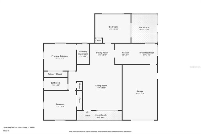 7004 MAYFIELD DRIVE, Port Richey, FL 34668