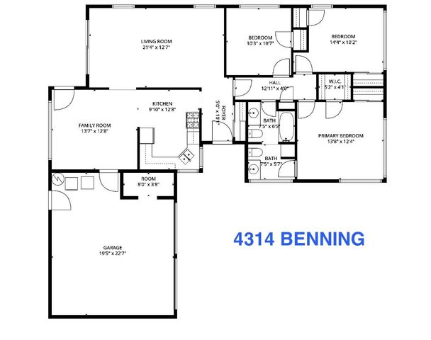 4314 Benning Drive, Houston, TX 77035