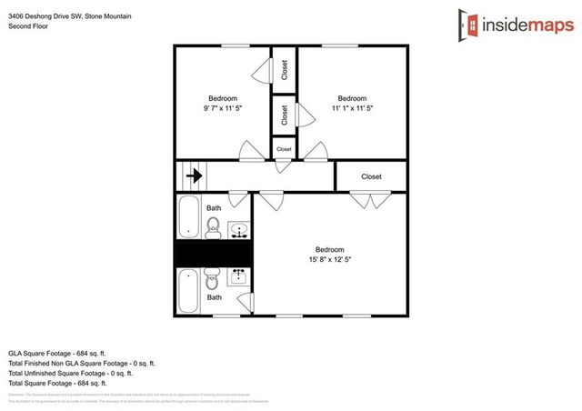 3406 Deshong Drive, Stone Mountain, GA 30087