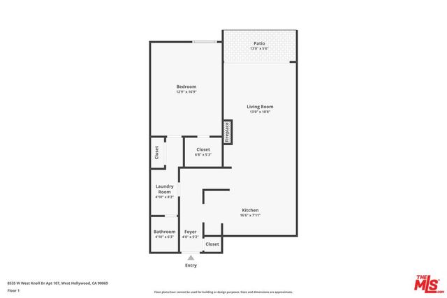 8535 W West Knoll Drive 107, West Hollywood, CA 90069