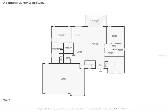 21 BUTTERMILK DRIVE, Palm Coast, FL 32137