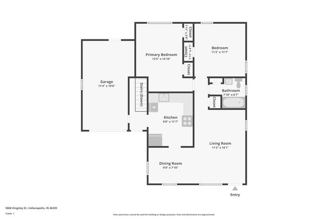 5868 Kingsley Drive, Indianapolis, IN 46220