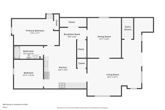 9080 Hickory DRIVE, Kewaskum, WI 53040