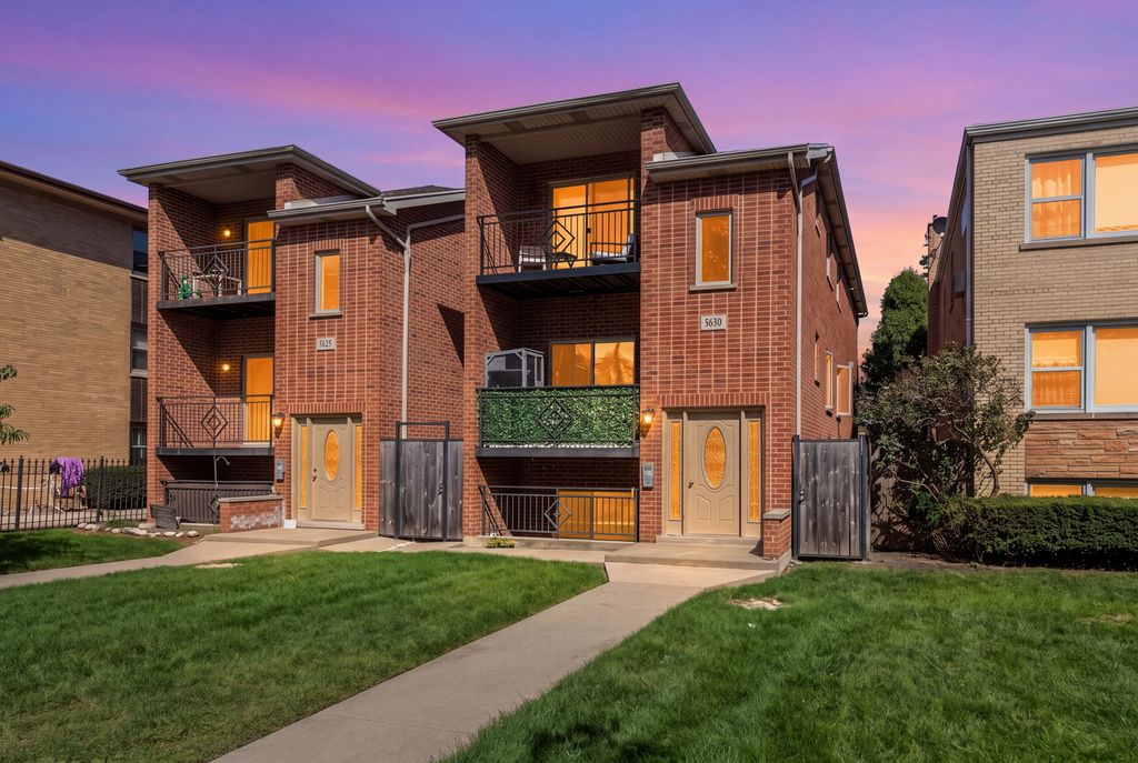 5630 W Goodman Street 301, Chicago, IL 60630 — exterior
