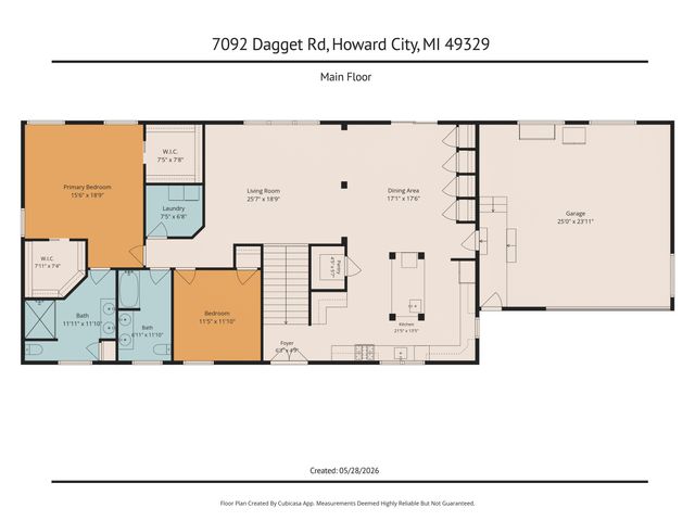 7092 Dagget Road, Howard City, MI 49329