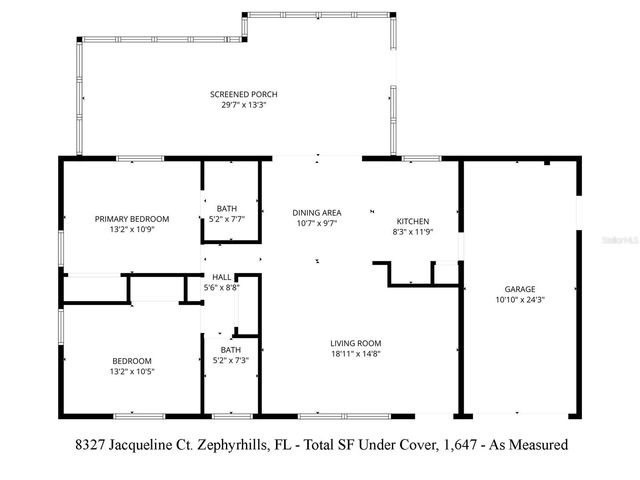 8327 JACQUELINE COURT, Zephyrhills, FL 33541