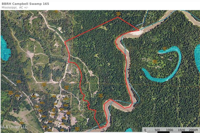 Campbell Swamp Road, Vicksburg, MS 39180