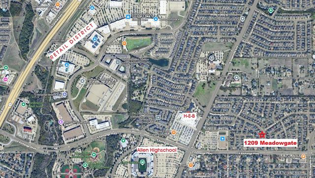 1209 Meadowgate Drive, Allen, TX 75002