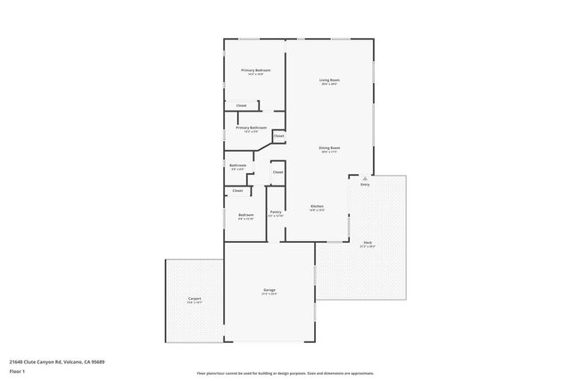 21640 Clute Canyon Rd, Volcano, CA 95689