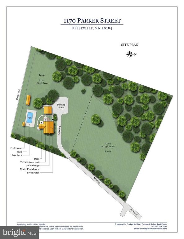 LOT 2 - 1170 PARKER ST, Upperville, VA 20184