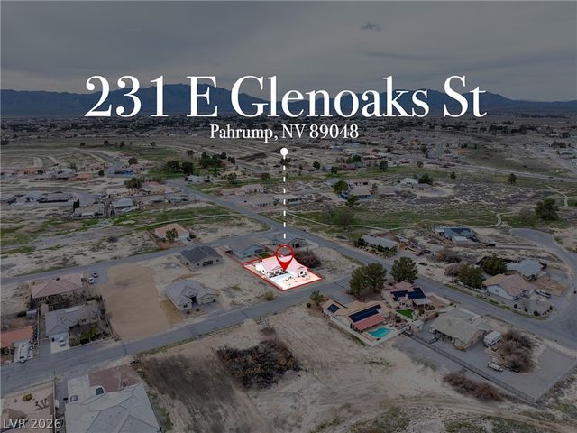 231 Glenoaks Street, Pahrump, NV 89048