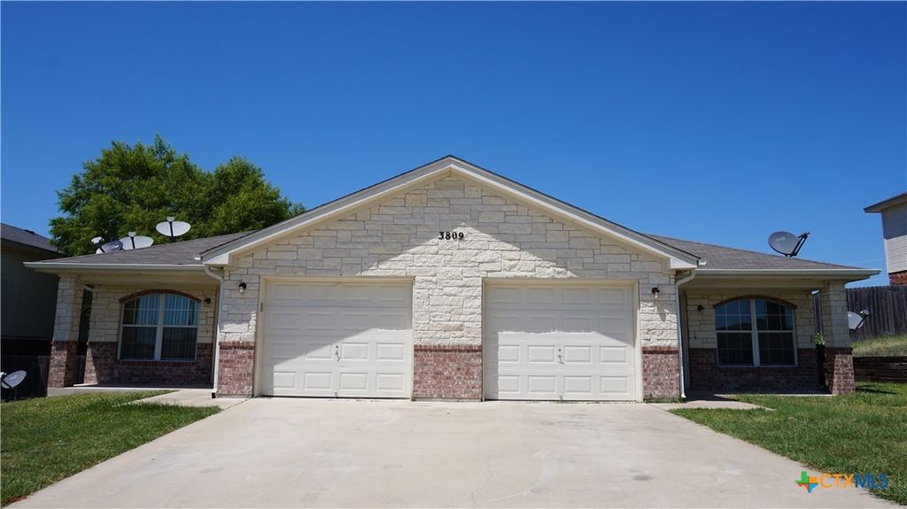Image 1 of property listing at 3809 Edgefield Street, Killeen, TX 76549