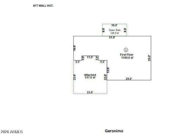 4615 E GERONIMO Road, Rimrock, AZ 86335