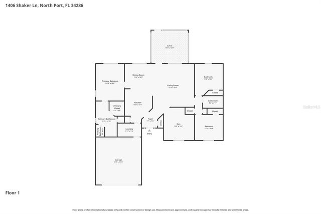 1406 SHAKER LANE, North Port, FL 34286