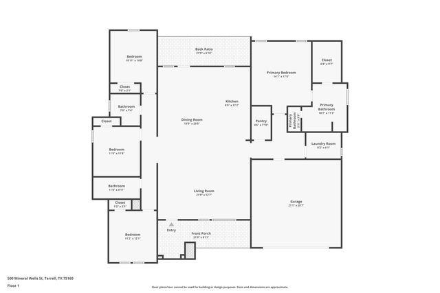 500 Mineral Wells Street, Terrell, TX 75160