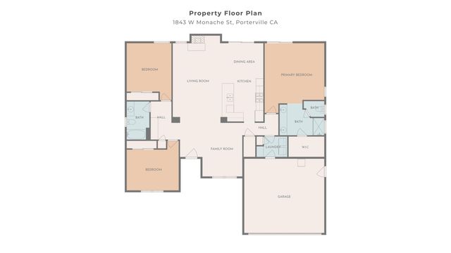 1843 Monache Avenue, Porterville, CA 93257