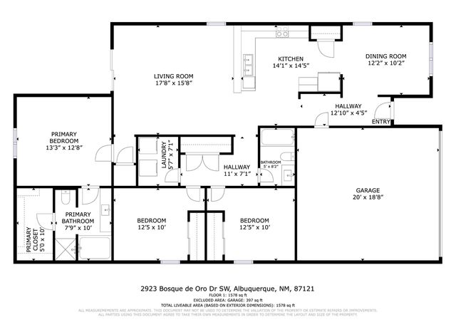 2923 Bosque De Oro Drive SW, Albuquerque, NM 87121