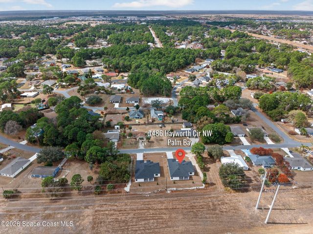 1486 Hayworth Circle NW, Palm Bay, FL 32907