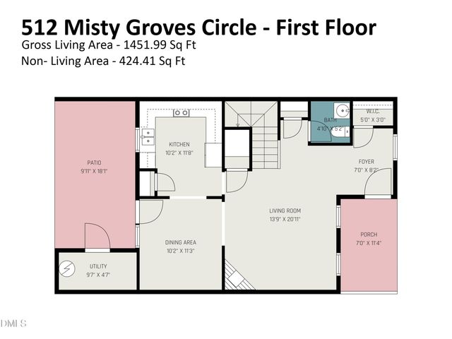 512 Misty Groves Circle, Morrisville, NC 27560
