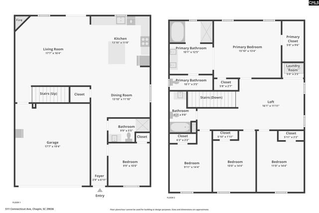 511 Connecticut Avenue, Chapin, SC 29036