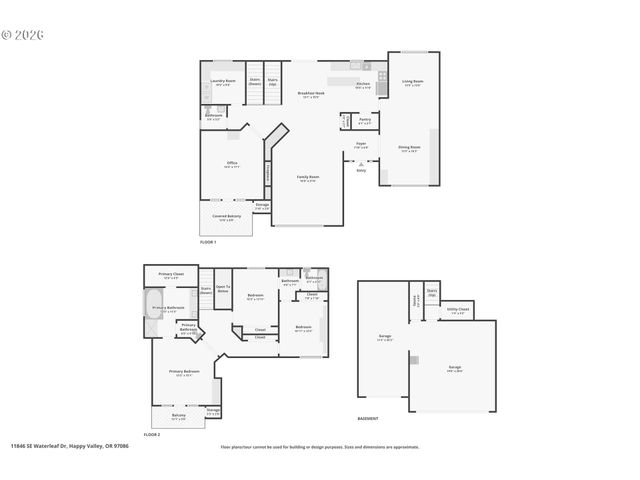 11846 Se WATERLEAF Dr, Happy Valley, OR 97086