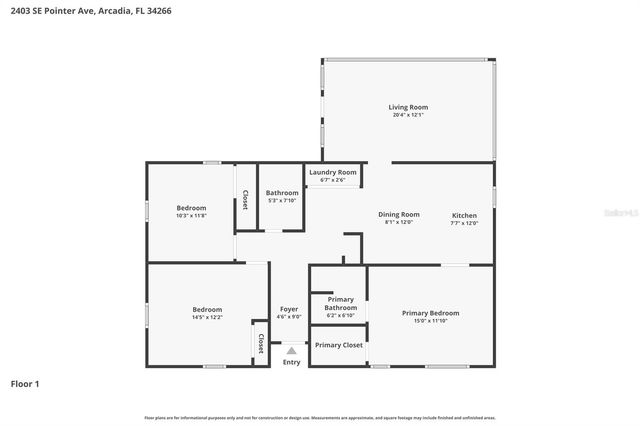 2403 SE POINTER AVENUE, Arcadia, FL 34266