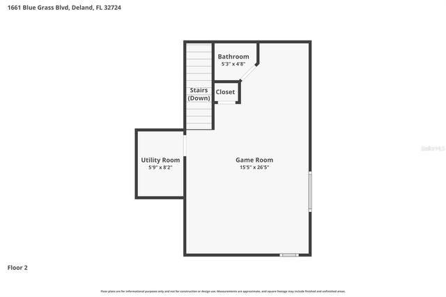 1661 BLUE GRASS BOULEVARD, Deland, FL 32724