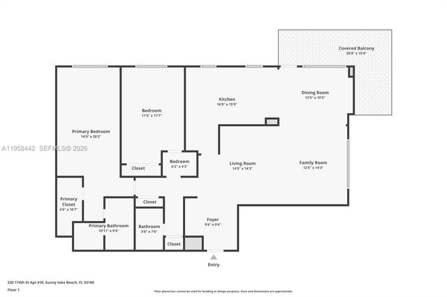 230 174th St 1404, Sunny Isles Beach, FL 33160