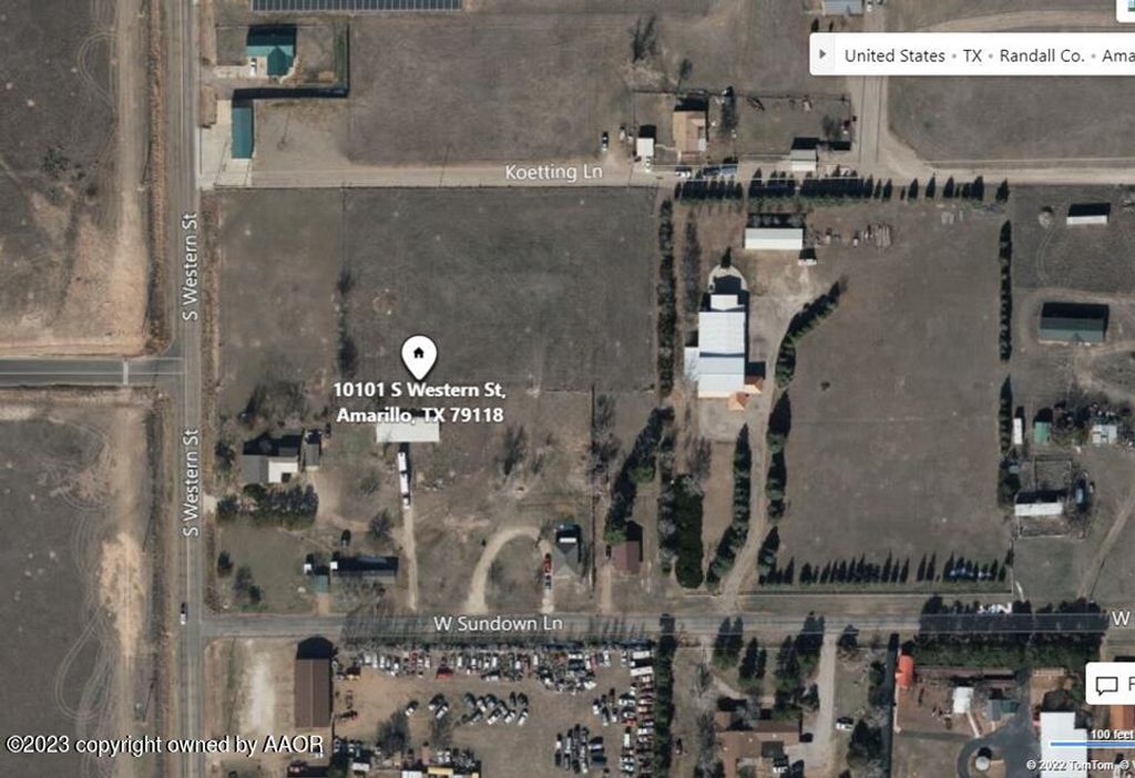 10101 S WESTERN Street, Amarillo, TX 79118