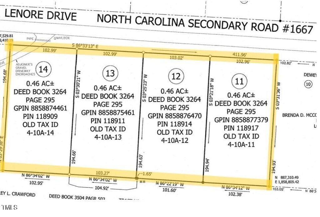 Lots 11-14 Lenore Drive, Burlington, NC 27217