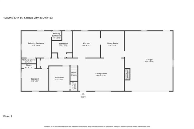 10809 E 47th Street, Kansas City, MO 64133