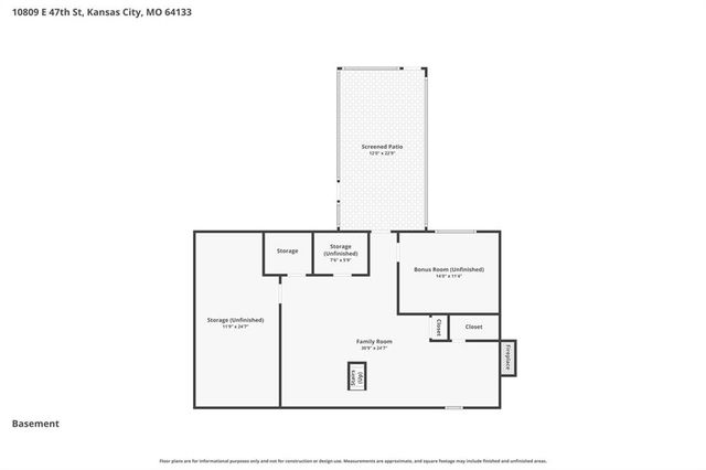 10809 E 47th Street, Kansas City, MO 64133