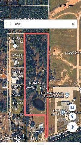 4280 Kiln Delisle Road, Kiln, MS 39556