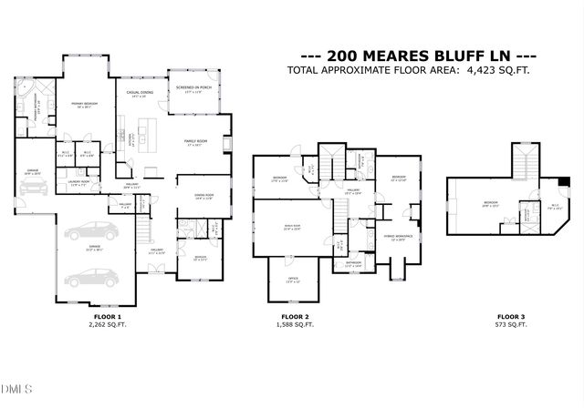 200 Meares Bluff Lane, Holly Springs, NC 27540